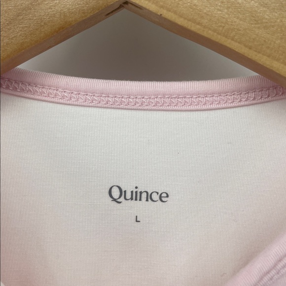 Quince Bamboo Sleep Walker 1.0 TOG in Pale Pink L D1 - Picture 4 of 7